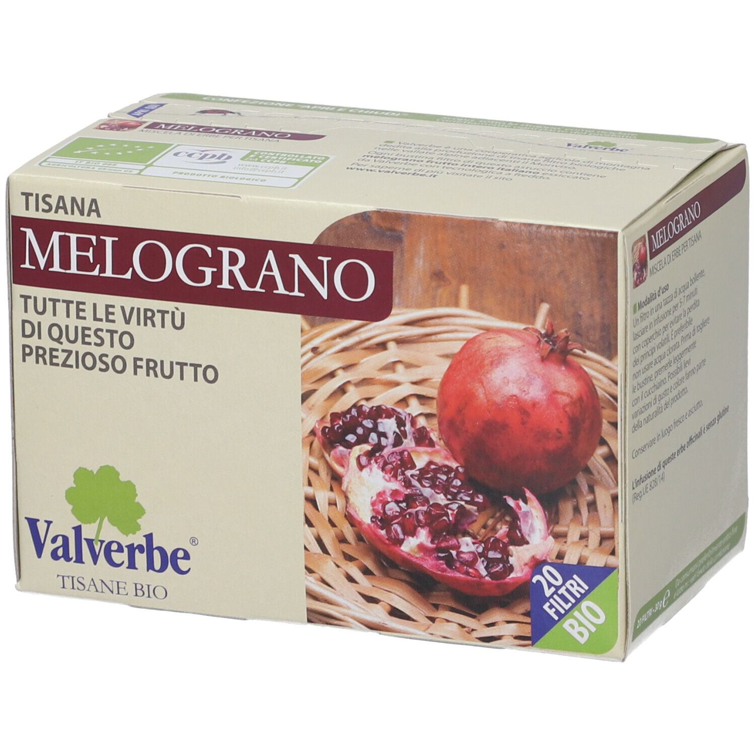 Tisana Biotobio Tisana Melograno 30 Ml