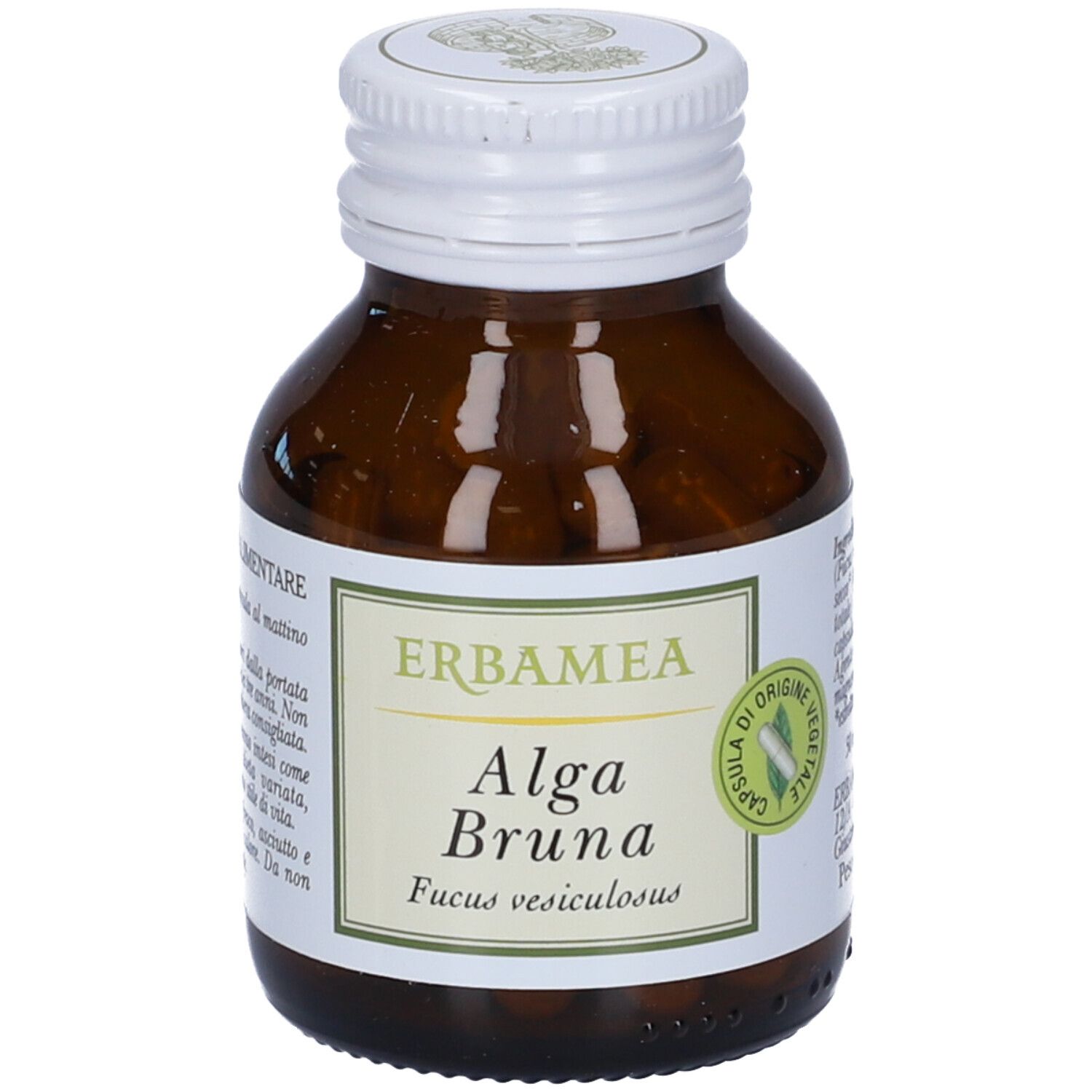 Erbamea Alga Bruna 50 capsule vegetali - integratore acceleratore del metabolismo - Immagine 5