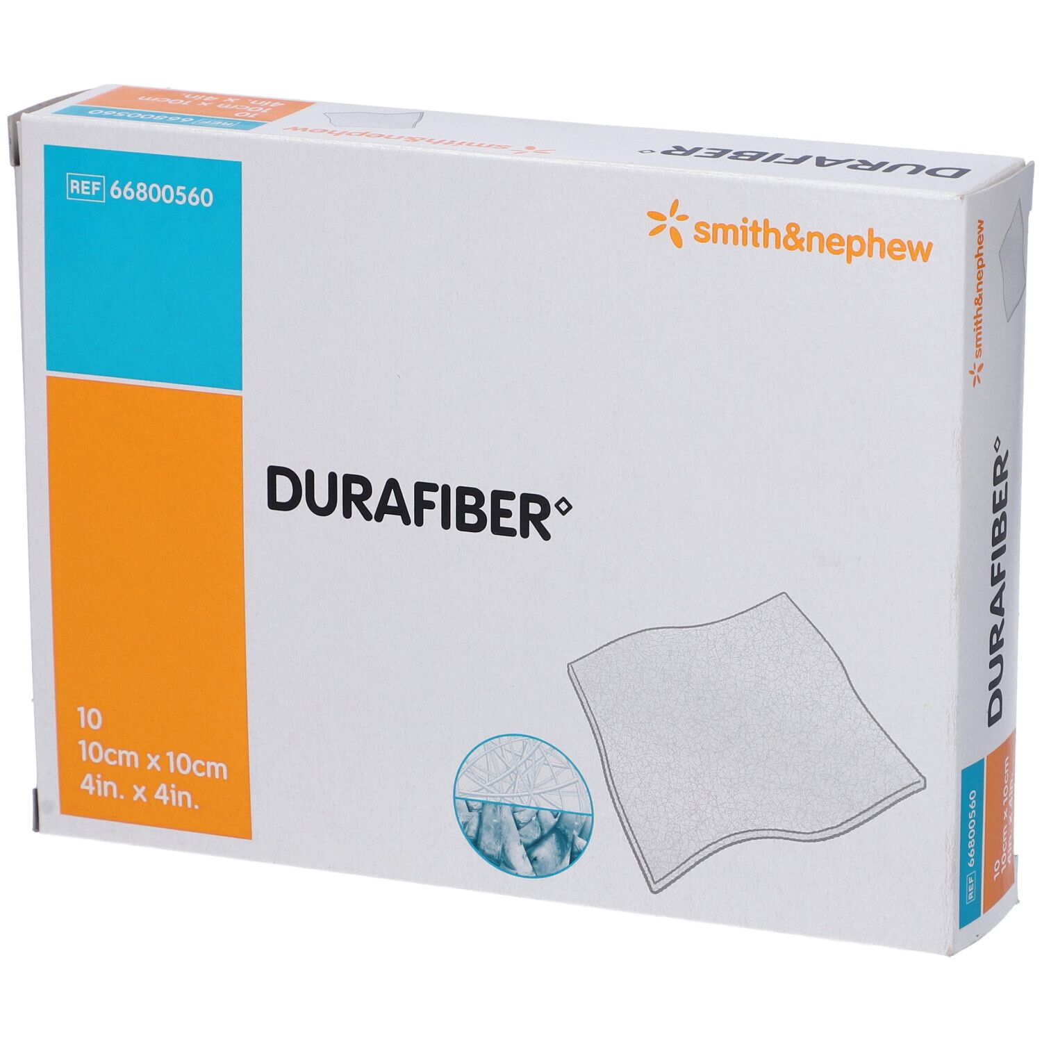Smith & Nephew Medicazione Sterile Durafiber Per Ferite Croniche E Acute Confezioni Da 10 O 5 Medicazioni - Immagine 3