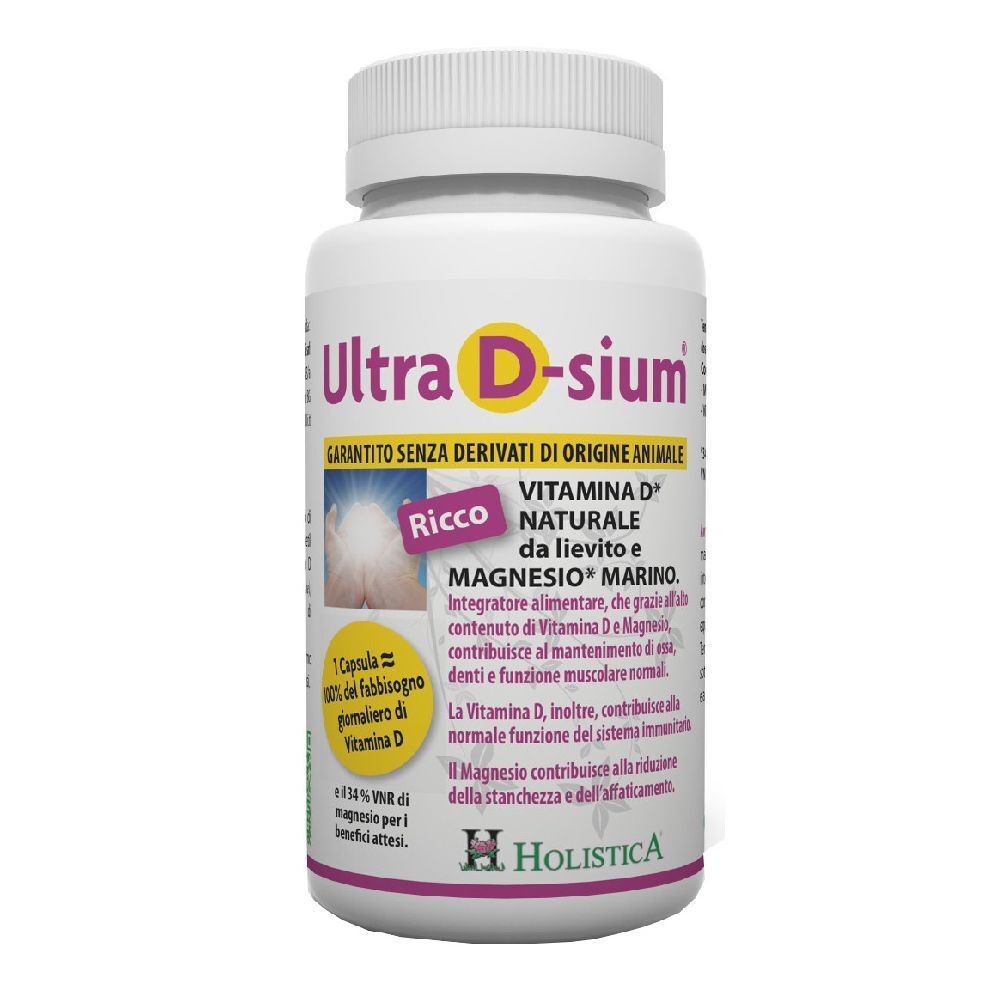 Ultra D-Sium Vitamina D Naturale 60 Capsule 60 pz Capsule