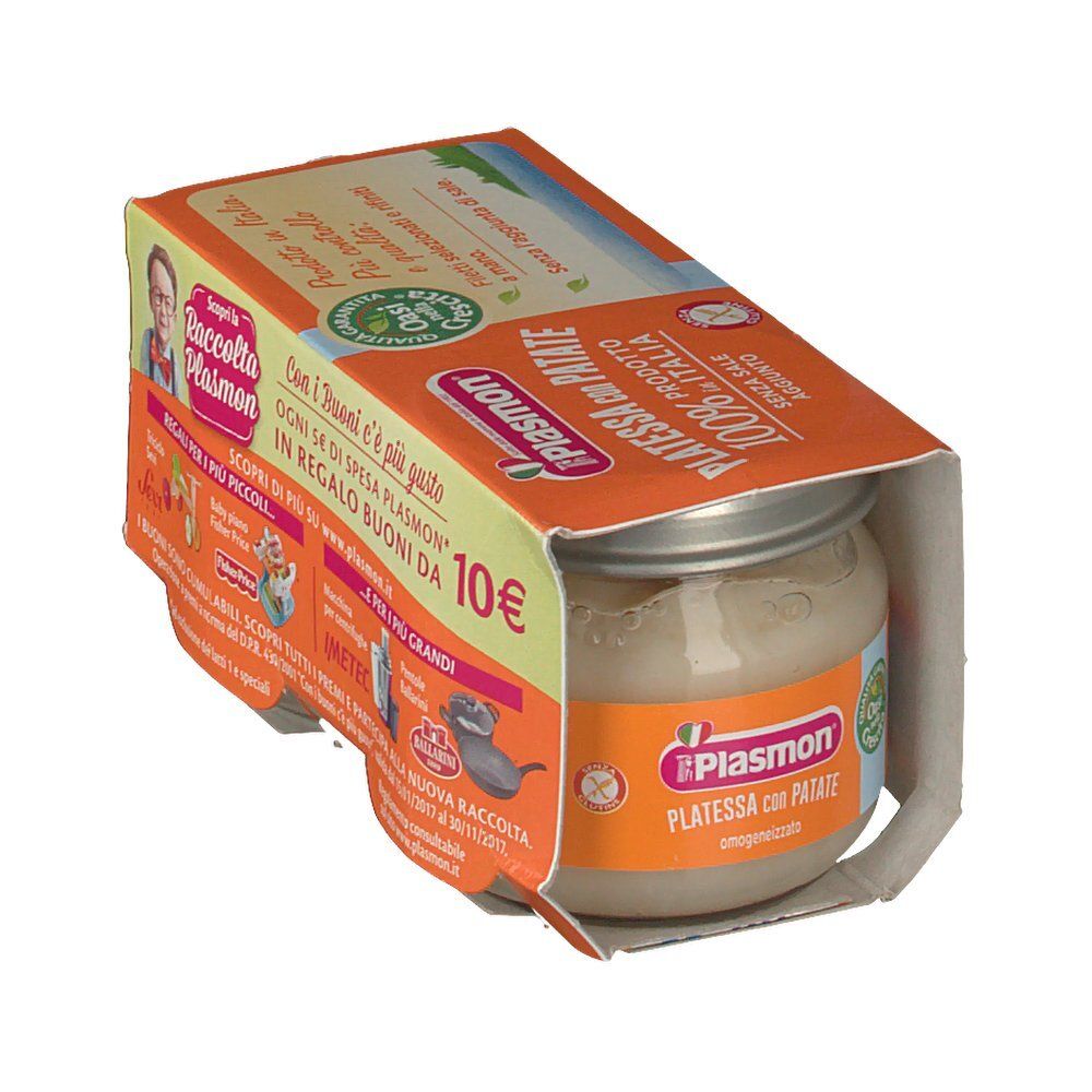 Plasmon Homogenisiertes Flunderfilet 2 X 80 G Plasmon