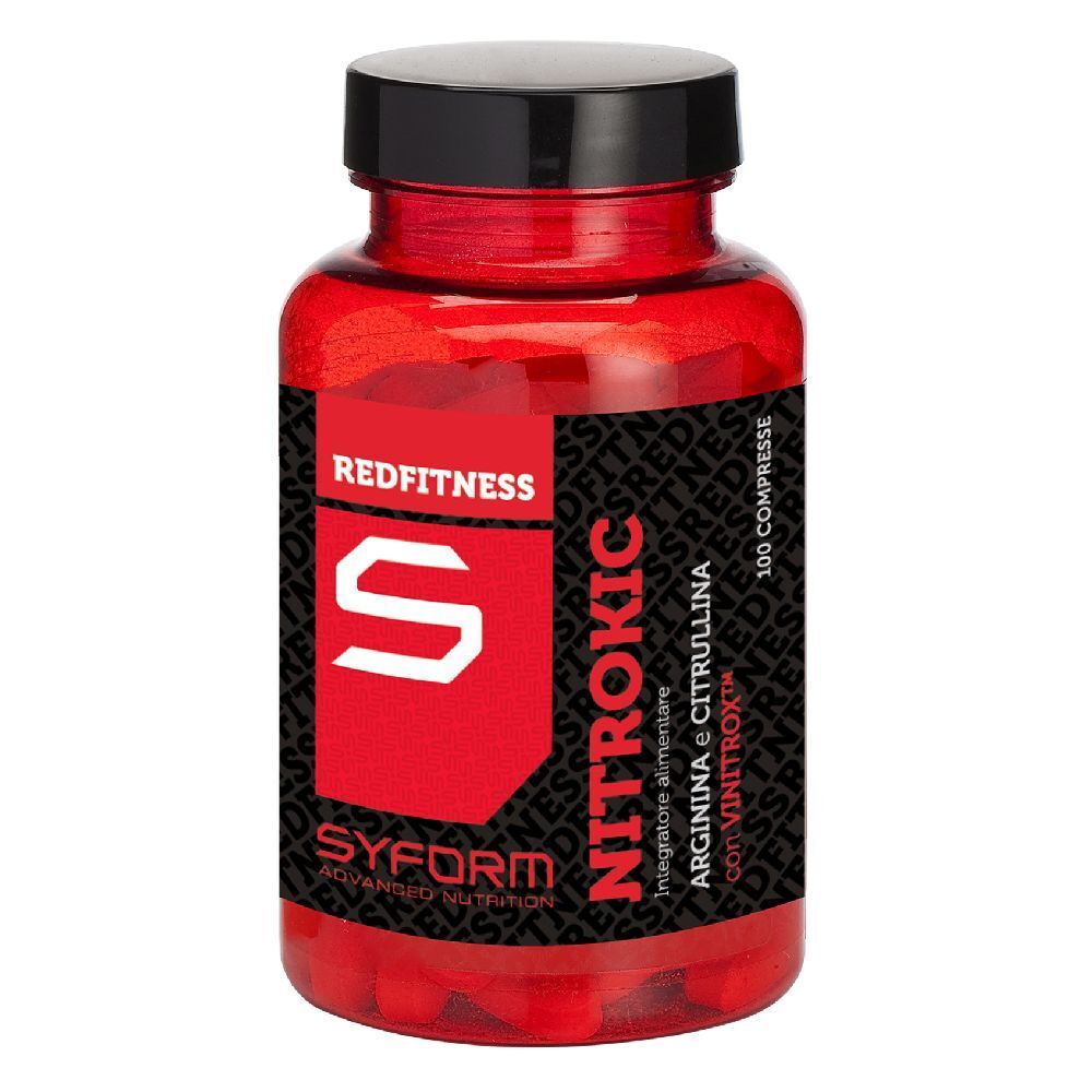 New Syform Bianco/Rossa Nitrokic 100 Compresse Senza Glutine Naturalmente Privo Di Lattosio - Immagine 7