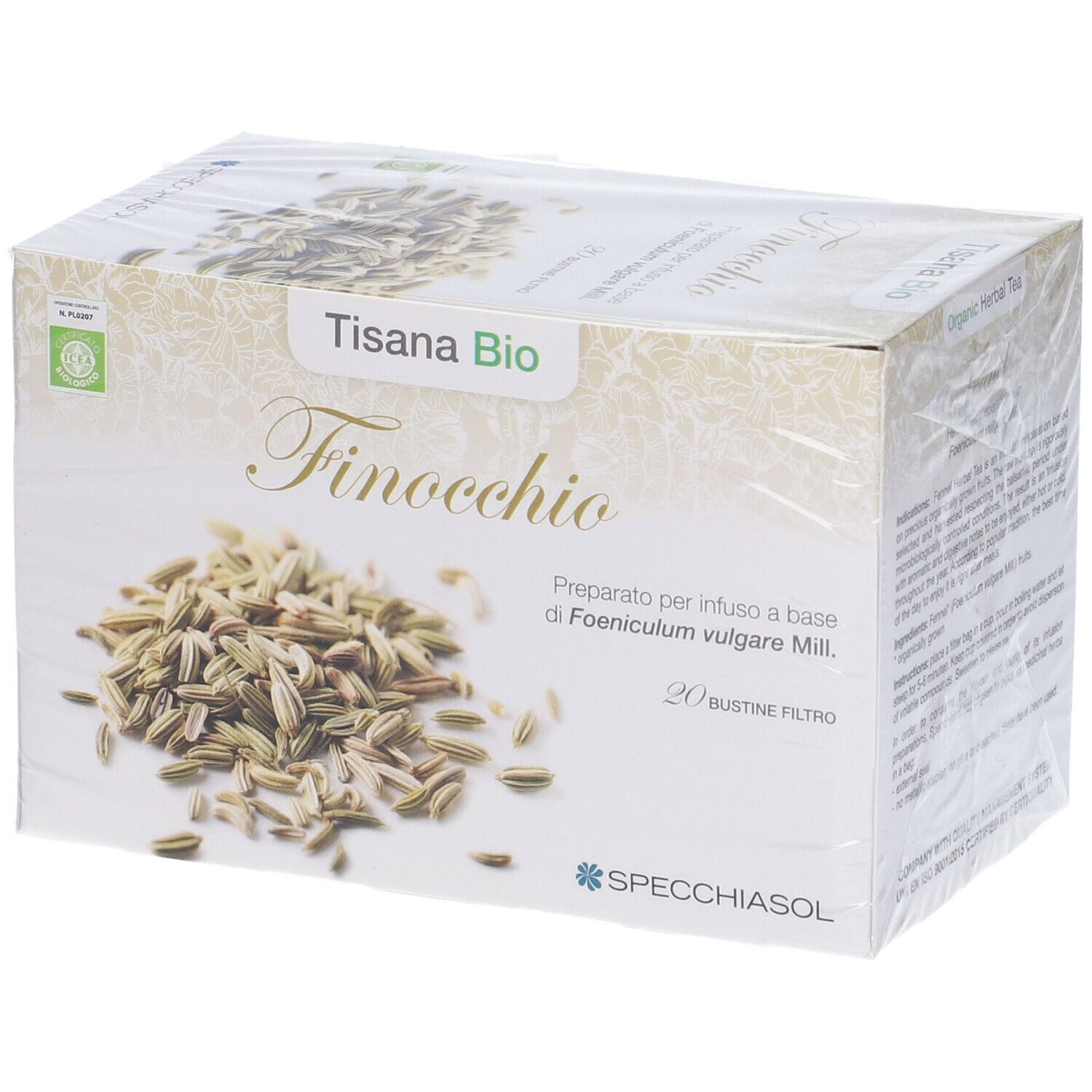 Specchiasol Tisana Bio Finocchio
