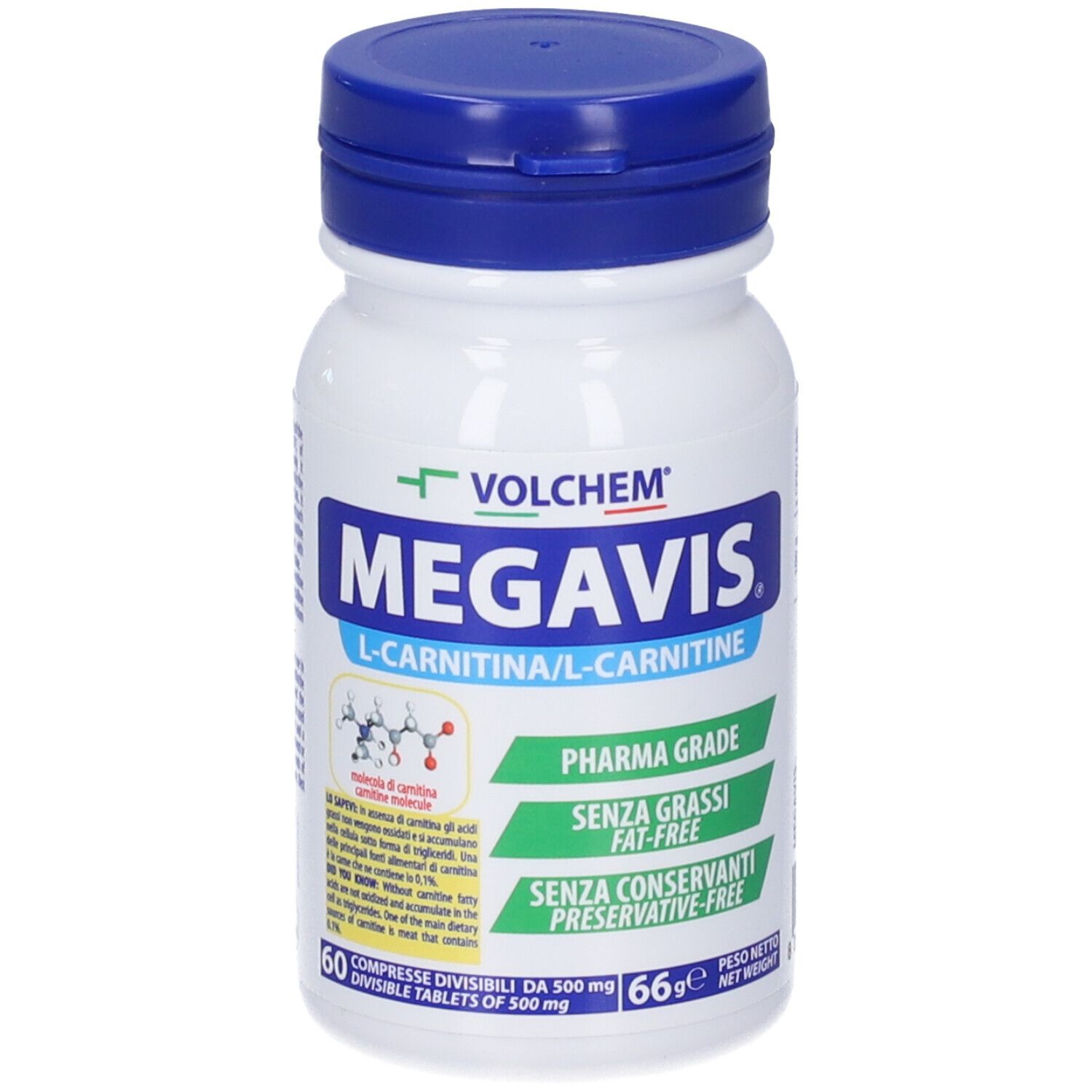 VOLCHEM Megavis Carnitina In Compresse