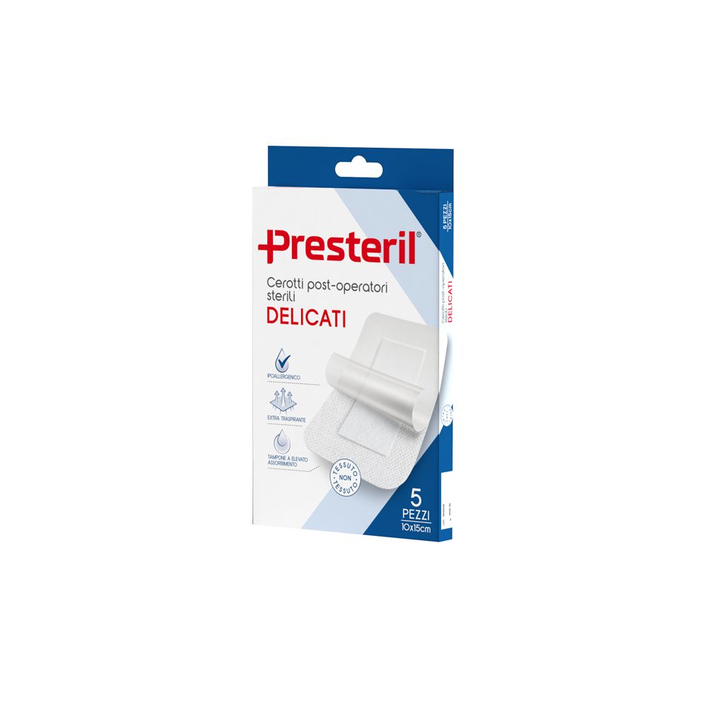 Medipresteril P/Op Del10X15 4P 5 St Pflaster