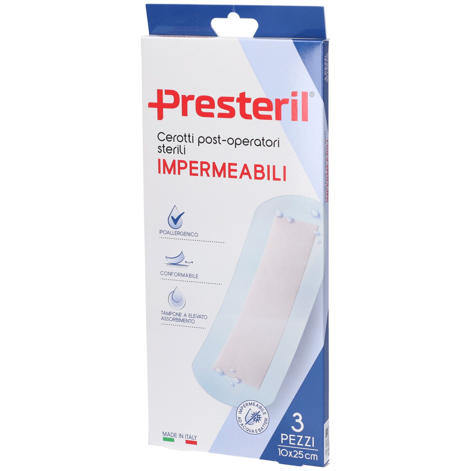 Medipresteril® Impermeabili Sterili 10 x 25 cm