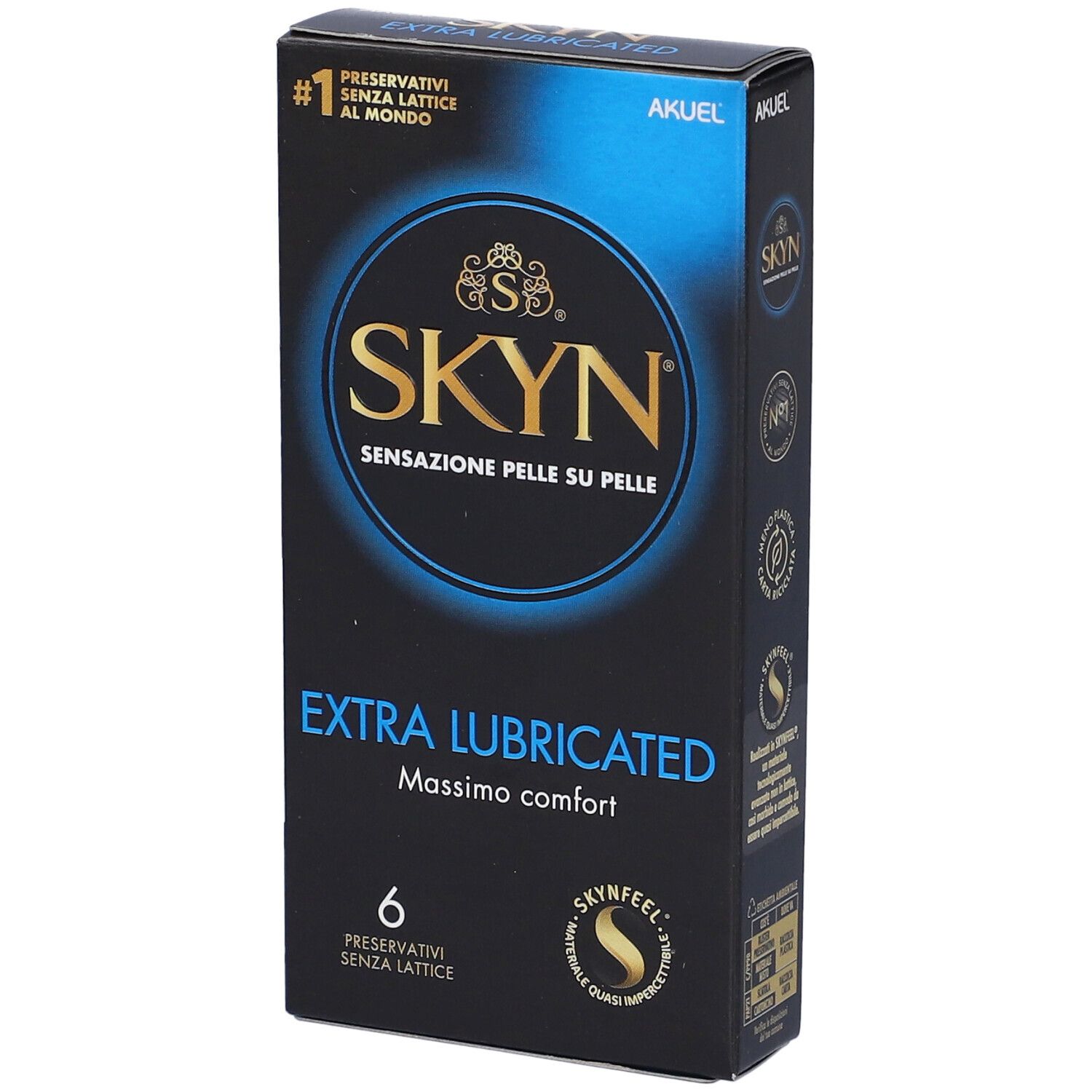 Akuel Skyn Extra Lubrificato B 6 St Kondome