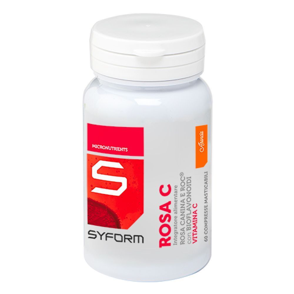 New Syform Rosa C 60 Compresse Masticabili Da 1000 Mg - Immagine 4