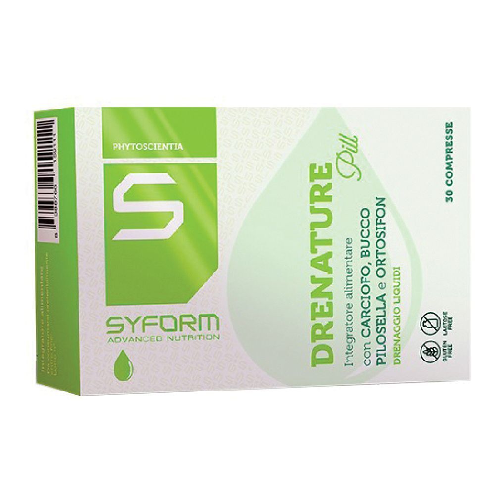 Syform Drenature Pill Per Funzione Drenante 30 Compresse - Immagine 4