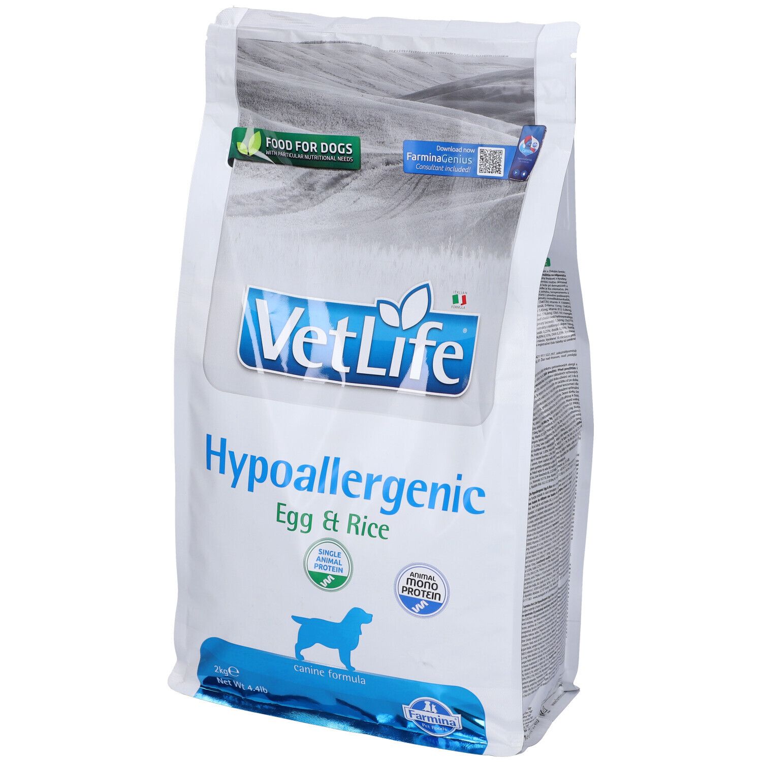 Trockenfutter Hund Farmina VetLife - Hypoallergenic
