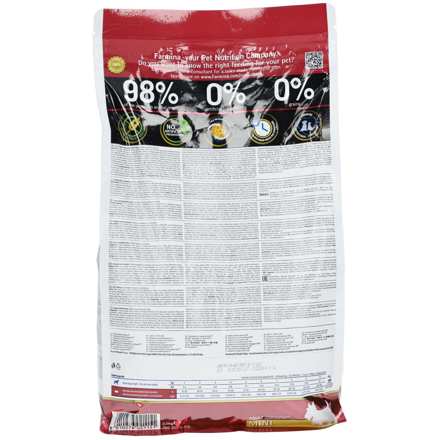 N&D DOG Poll Melogr AD Min2,5K 2500 g Pellets