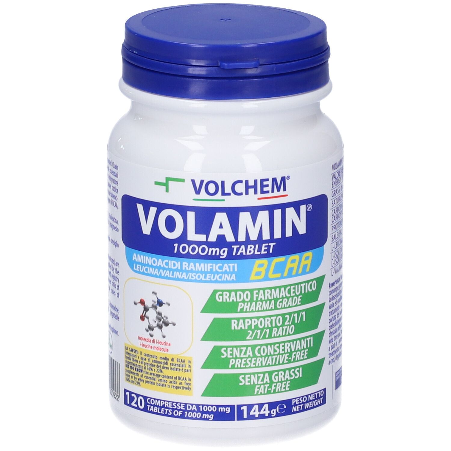 VOLCHEM Volamin Tablet Aminoacidi Ramificati Bcaa In Compresse
