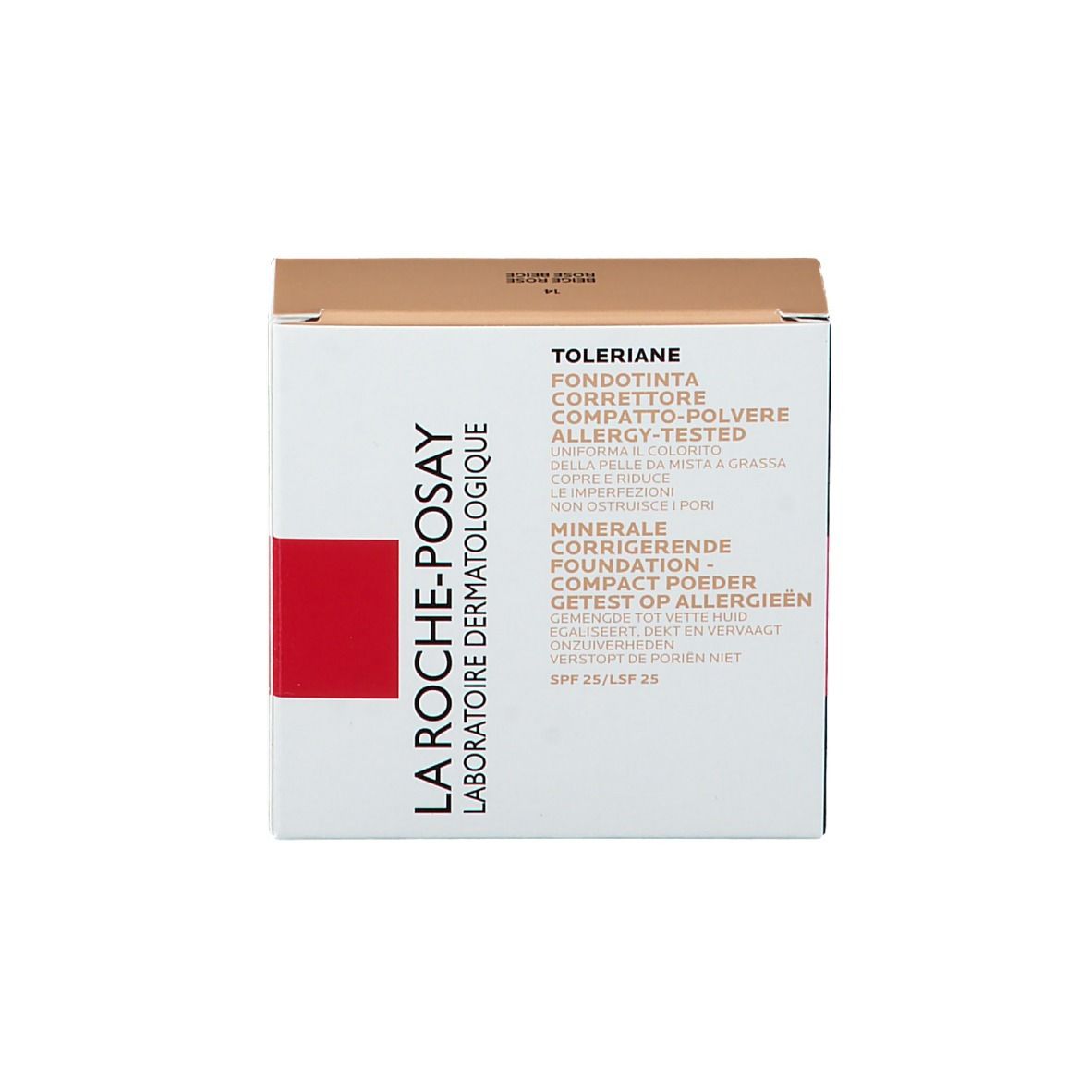 Confezione con La Roche-Posay e Toleriane. Testo sulla confezione.