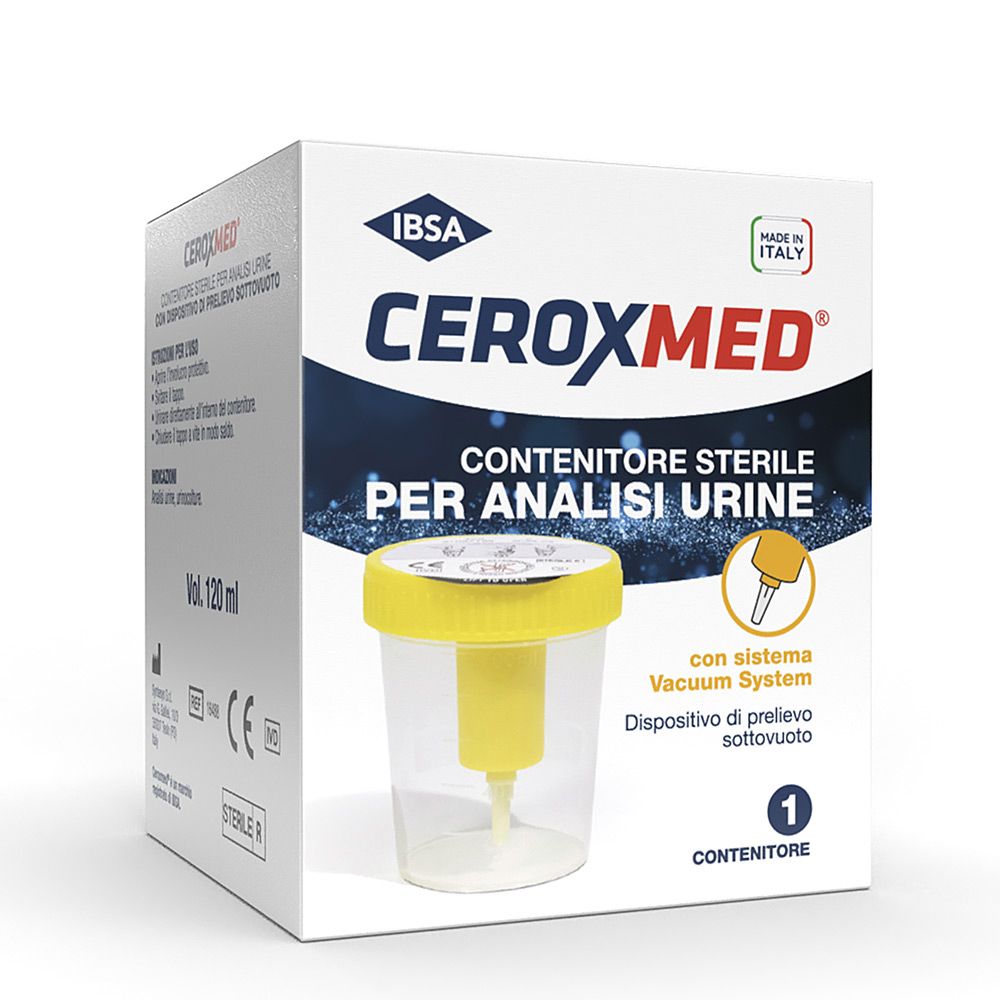 CEROXMED Contenitore Urine VACUUM SYSTEM