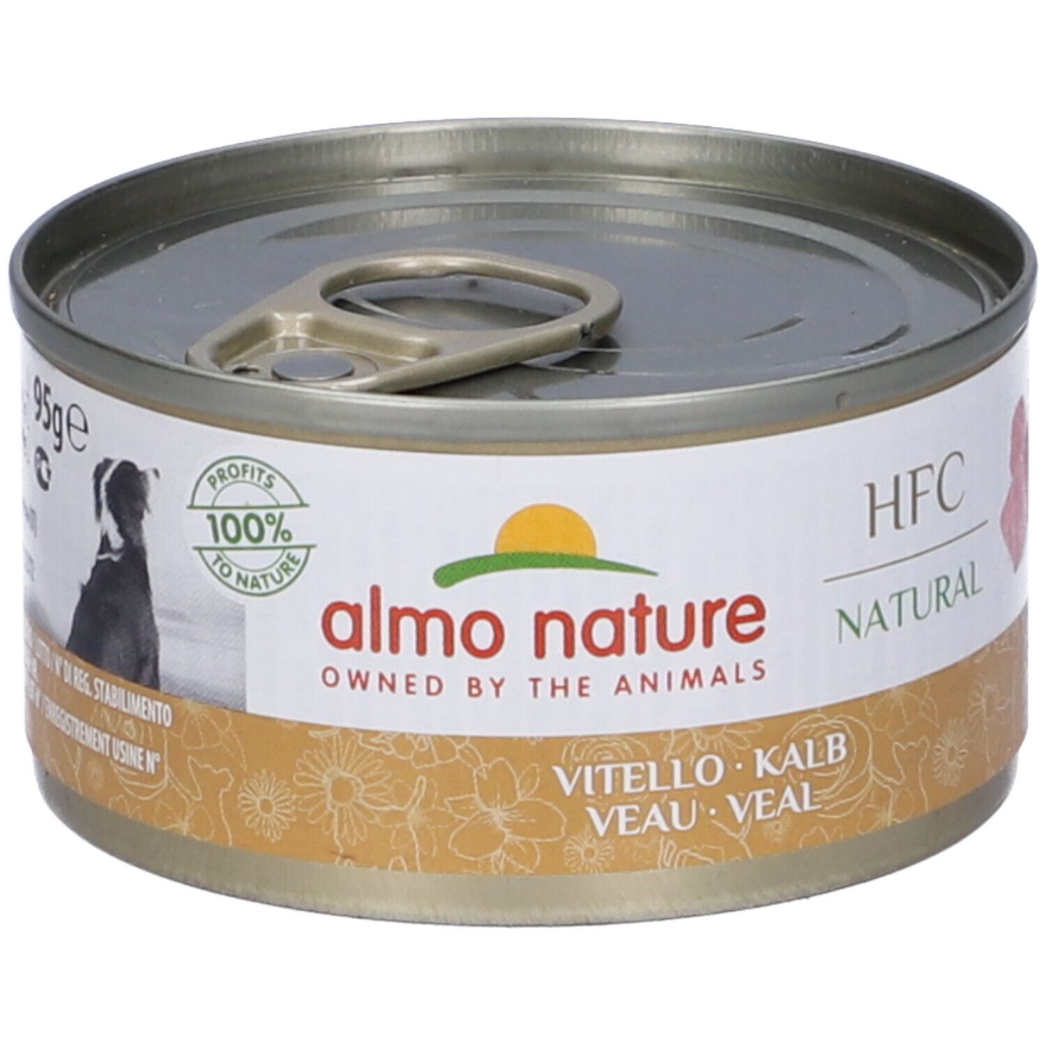 HFC Natural Vitello 95 g Mangime