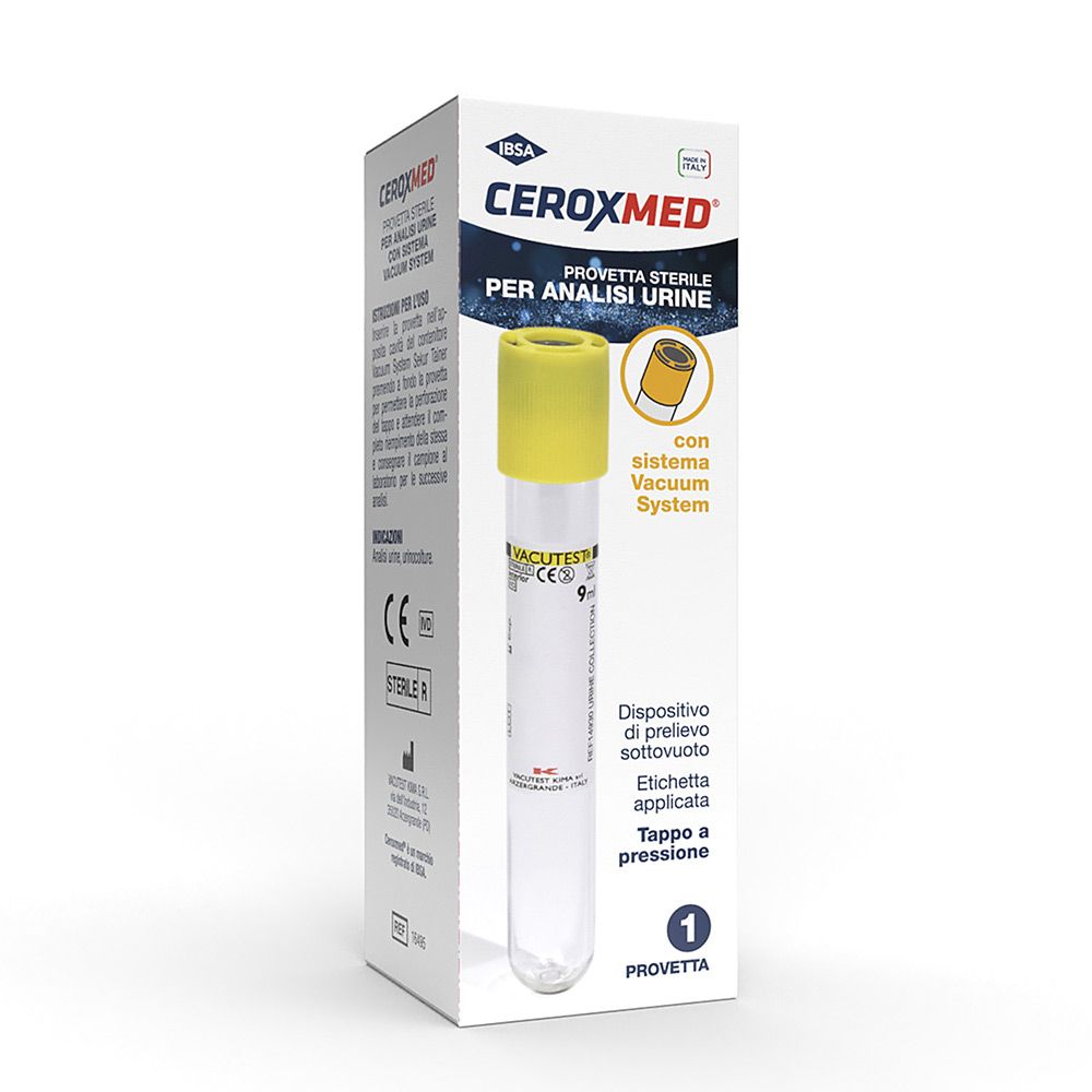 CEROXMED Provetta VACUUM SYSTEM