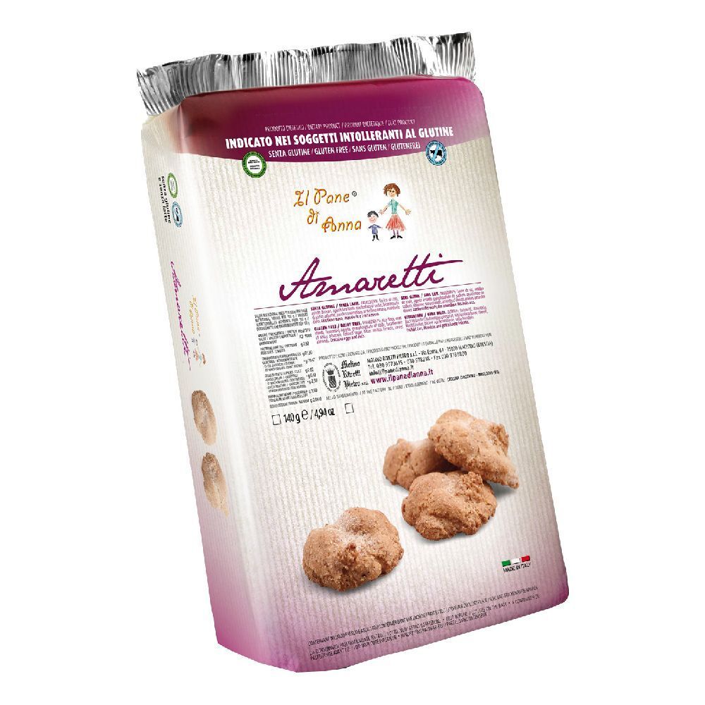 Il Pane Di Anna Amaretti Senza Glutine E Senza Latte 150 G 1 Pezzo