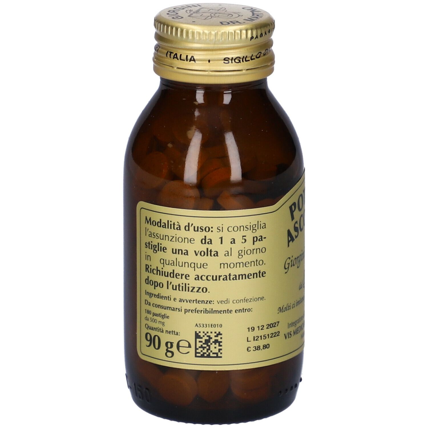 Giorgiini Dr. Martino Potassio Ascorbato Integratore Alimentare