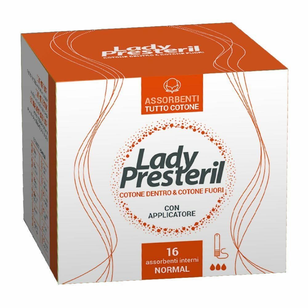 Image of Lady Presteril Assorbenti Interni Normal in Cotone