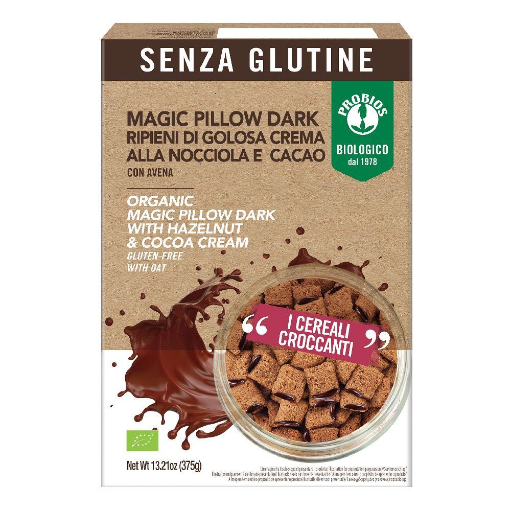 Easy To Go Magic Pillow Dark Senza Glutine 375 G