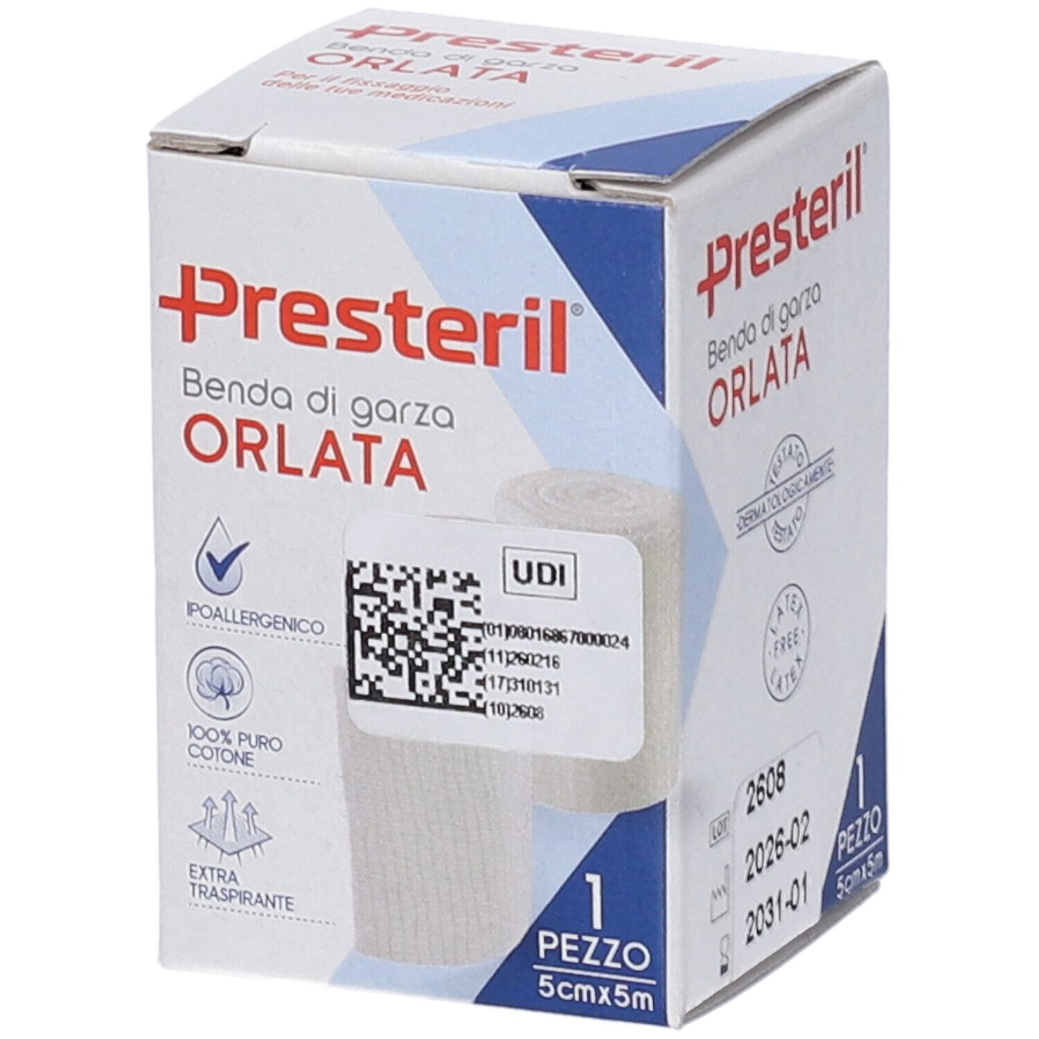 Benda Medipresteril 12/8 5X500 1 St Bandage(s)