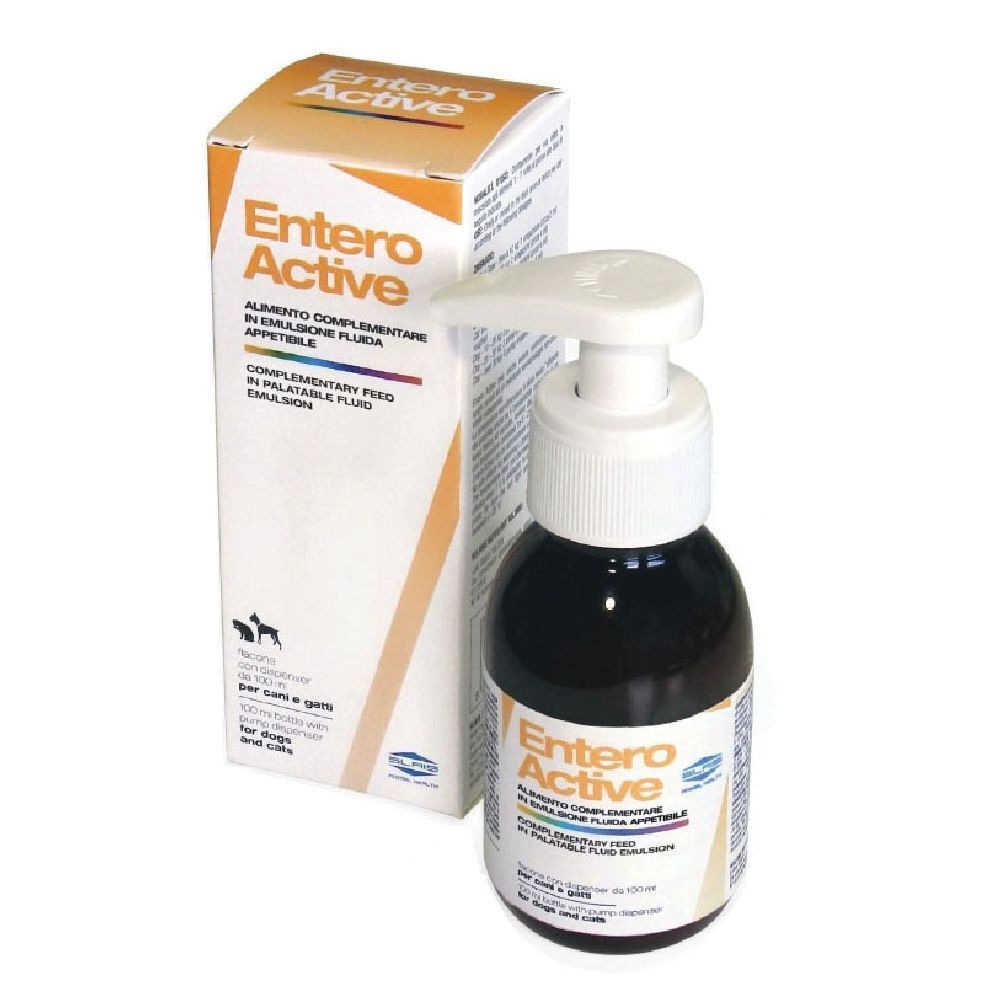 Entero Active Emulsion für Tiere mit Pumpspender, 150ml.