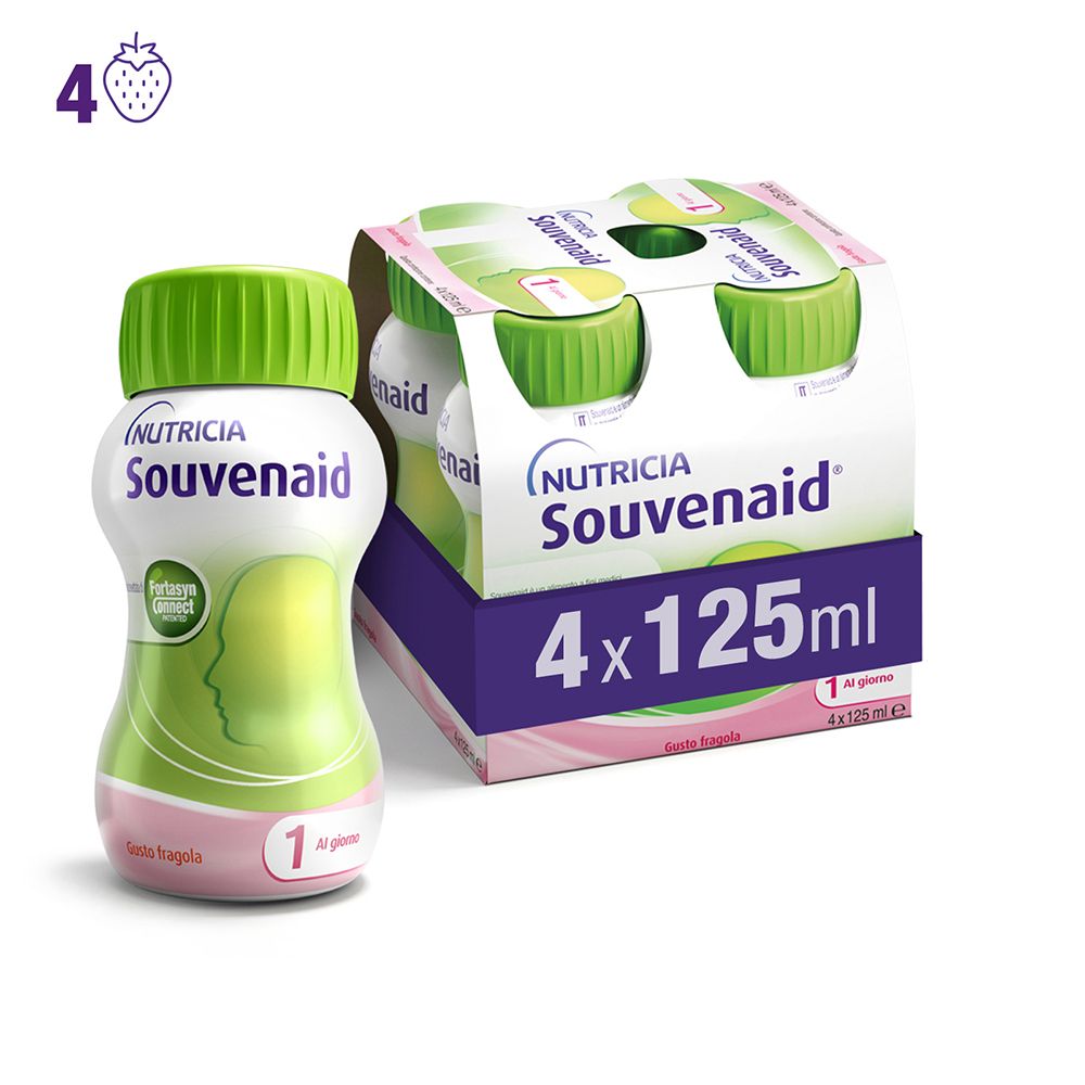 Souvenaid FRA Cluster 4X125Ml 4x125 ml Trinklösung