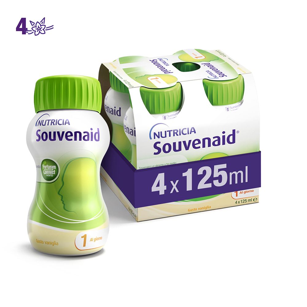 Danone Nutricia Spa Soc.ben. Souvenaid Vaniglia 4X125ml - Immagine 11