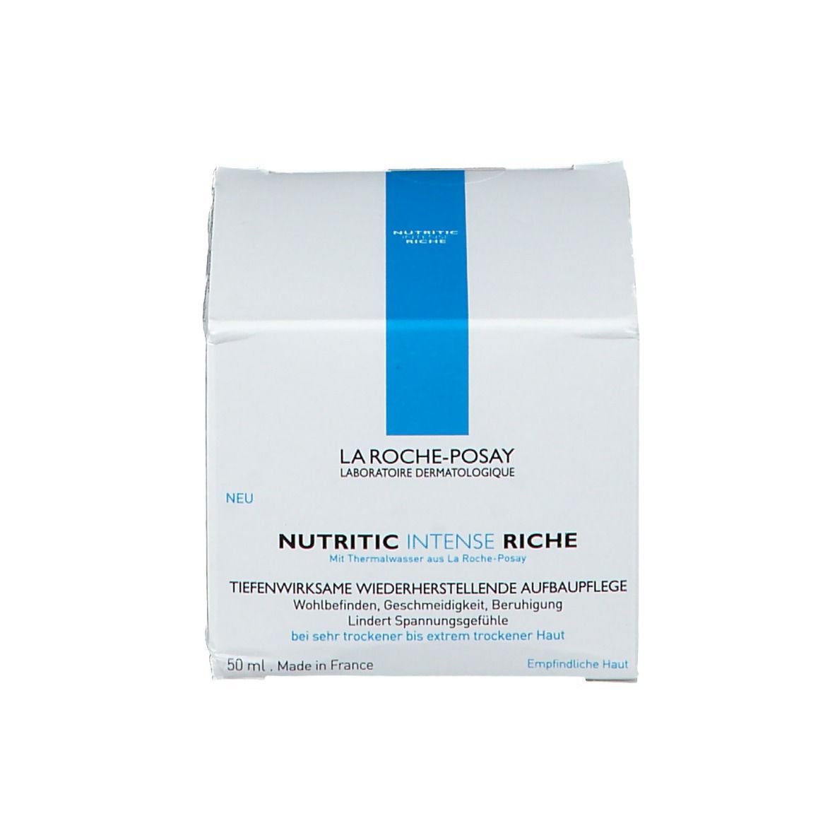 Confezione con scritta: Nutritic Intense Riche, 50 ml.