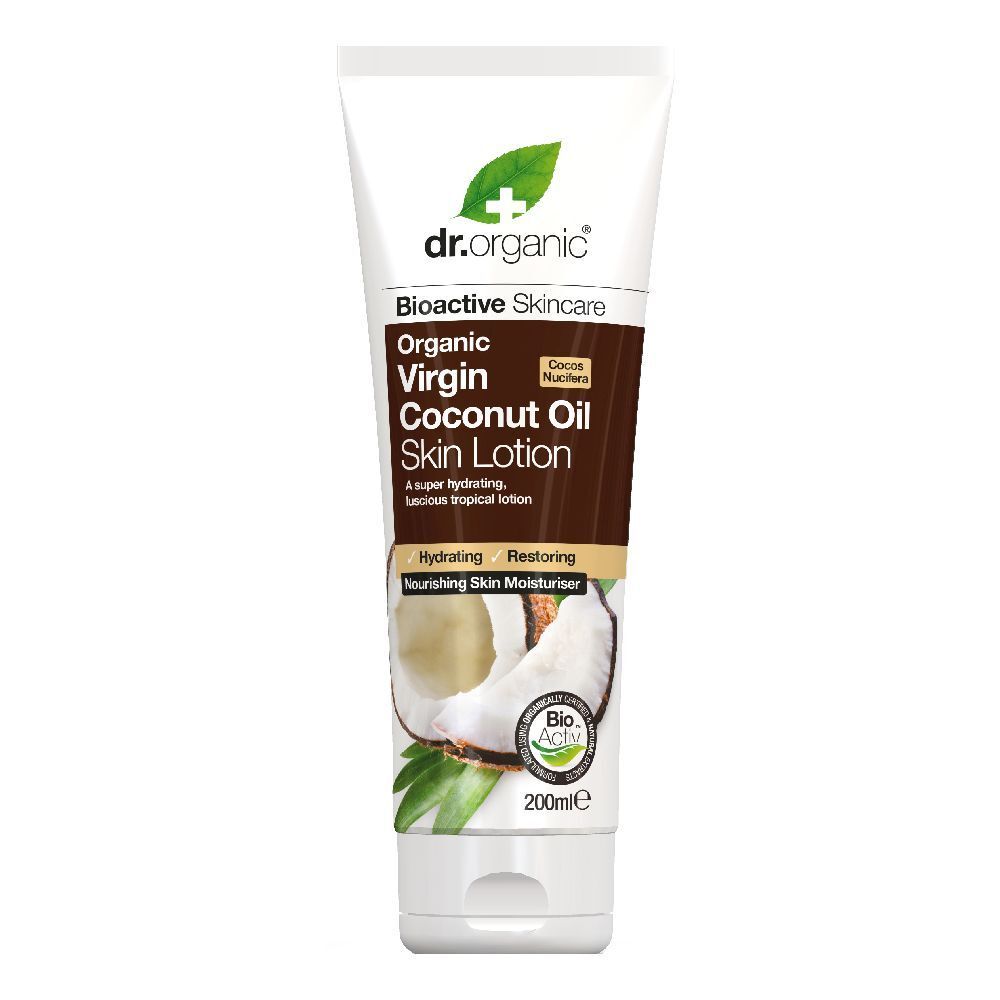 Dr Organic Coconut Oil Cocco Skin Lotion Lozione Corpo 200 Ml ml per i