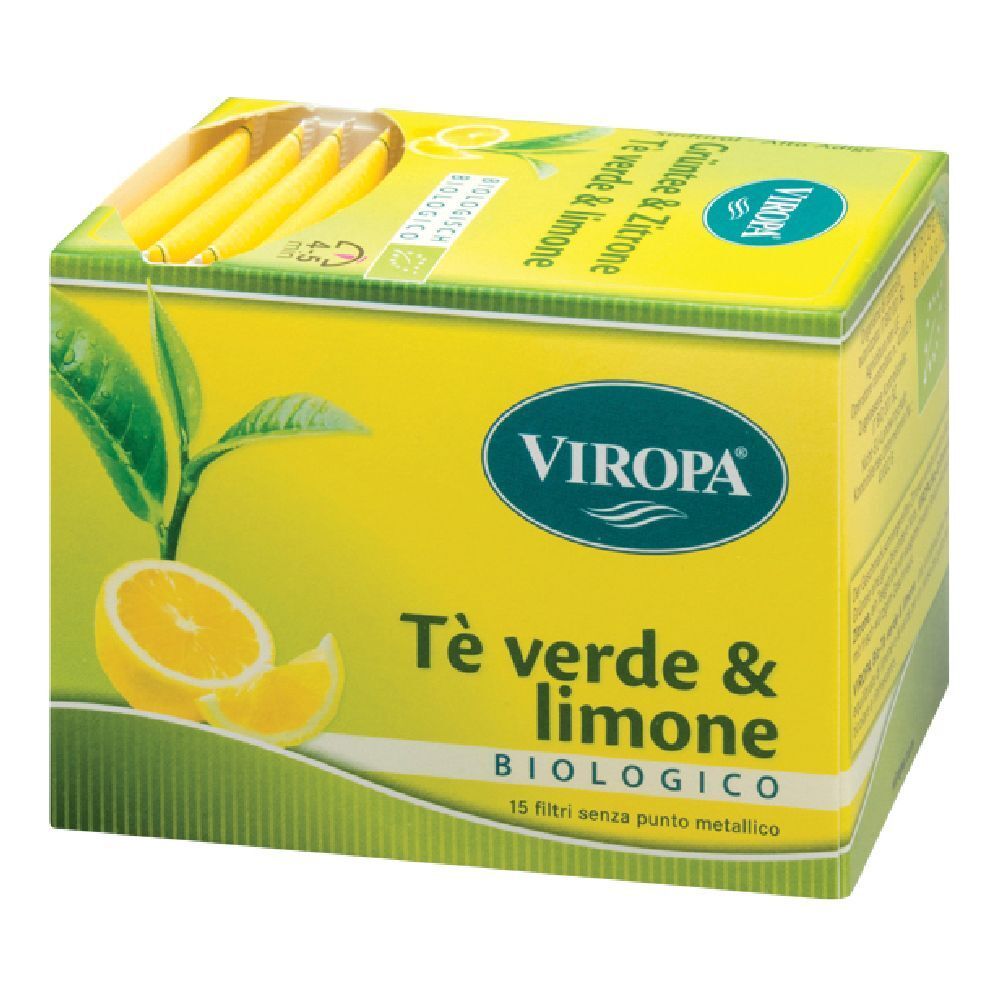 Viropa Te' Verde Limone Bio Bustine