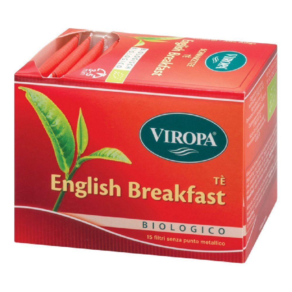 Viropa Te' English Breakfast Bio 15 Filtri
