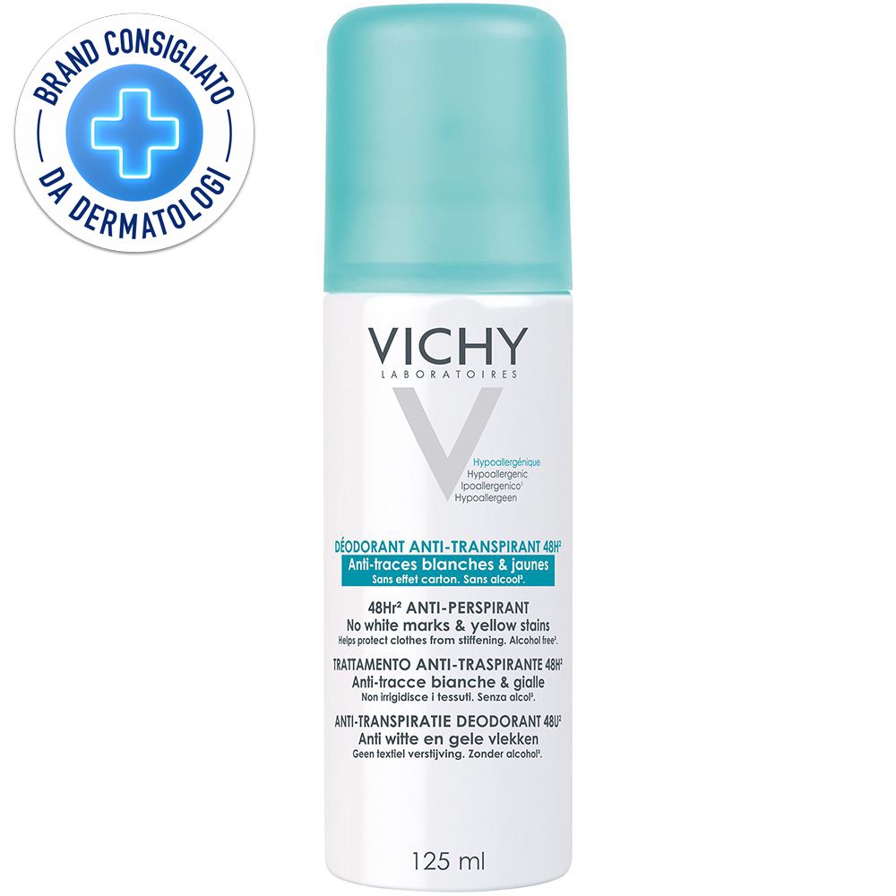 Vichy Deodorante Aerosol Antitraspirante ANTI-TRACCE 125 ml