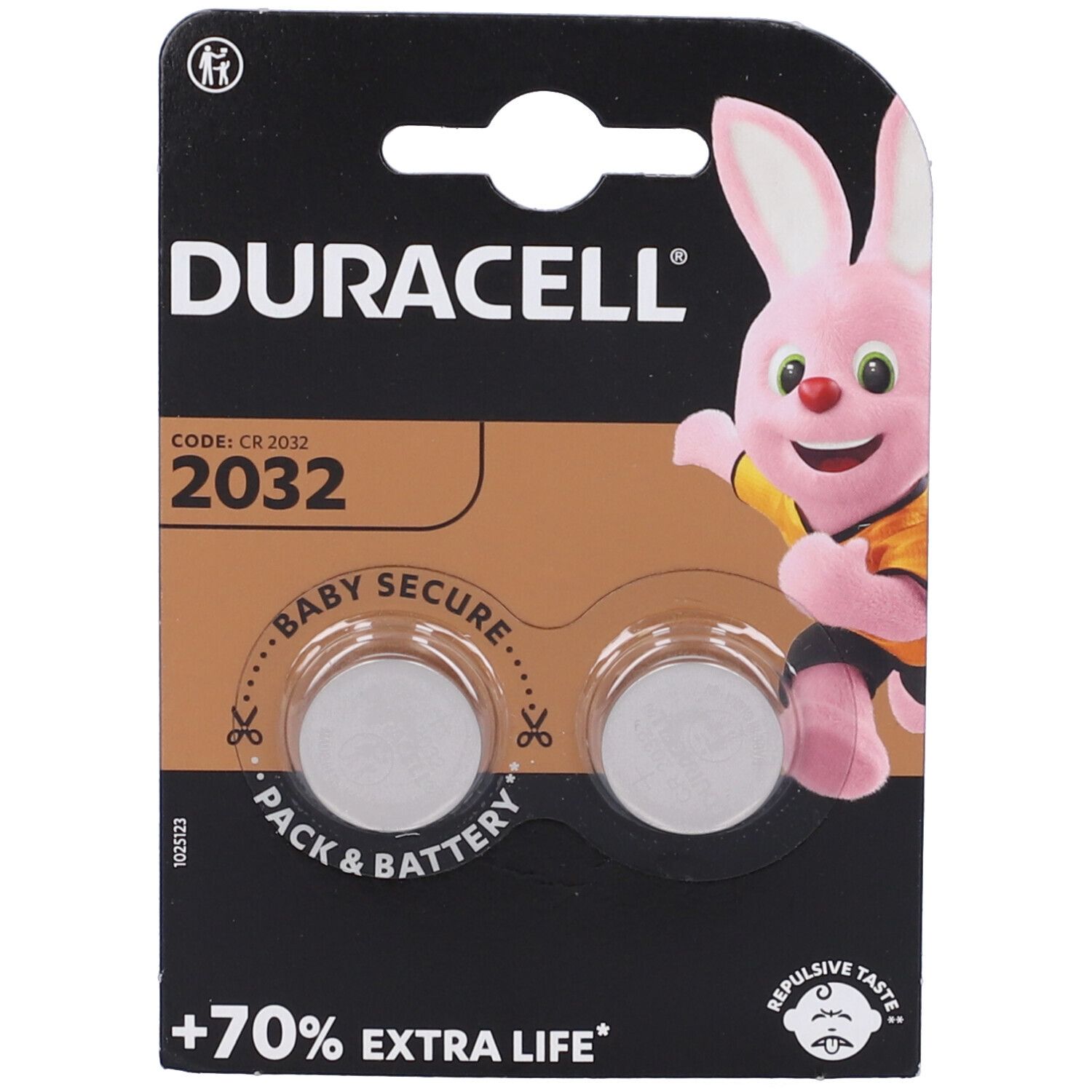 Duracell Batteria CR2032