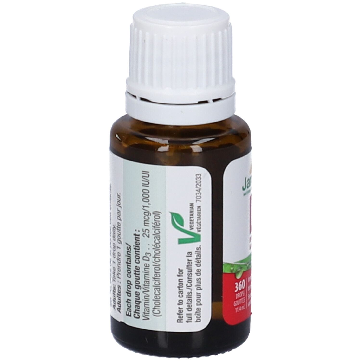 Jamieson Biovita Jamiesion Vitamina D Integratore Per Le Ossa E Denti Gocce 11,4Ml - Immagine 3
