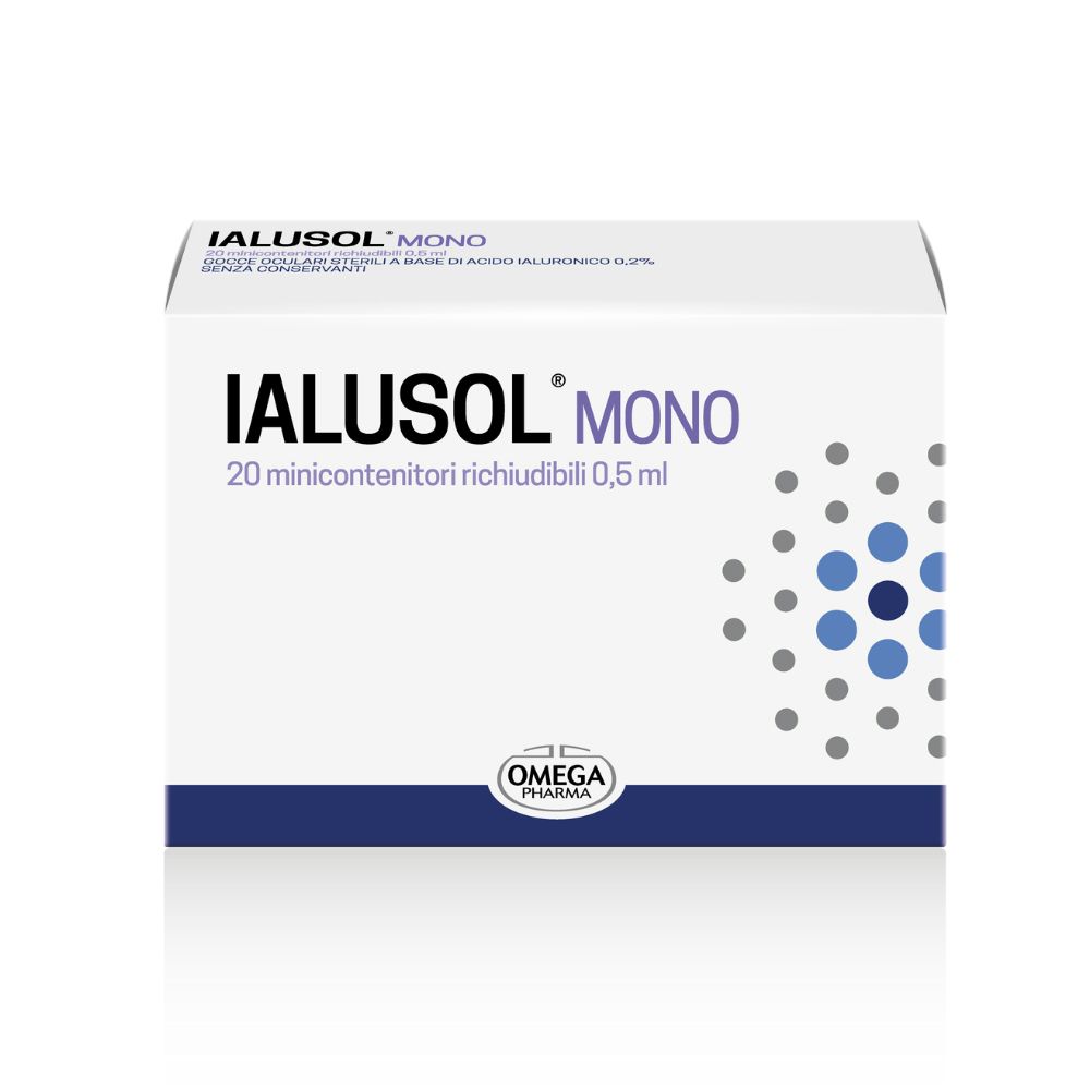 Ialusol Mono Gocce Oculari 20F 20x0,5 St Einzeldosispipetten