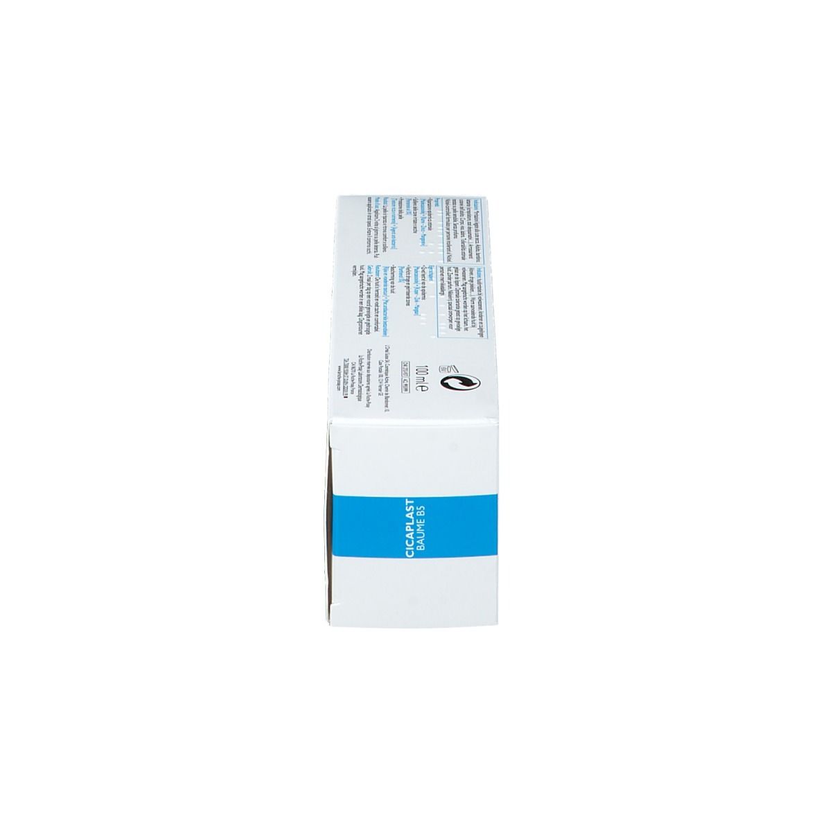 Schachtel. Text: CICAPLAST BAUME B5, 100 ml.