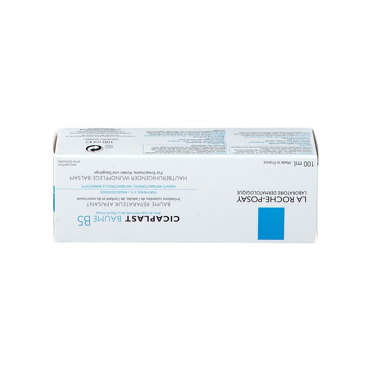 Schachtel. Text: CICAPLAST BAUME B5, 100 ml.
