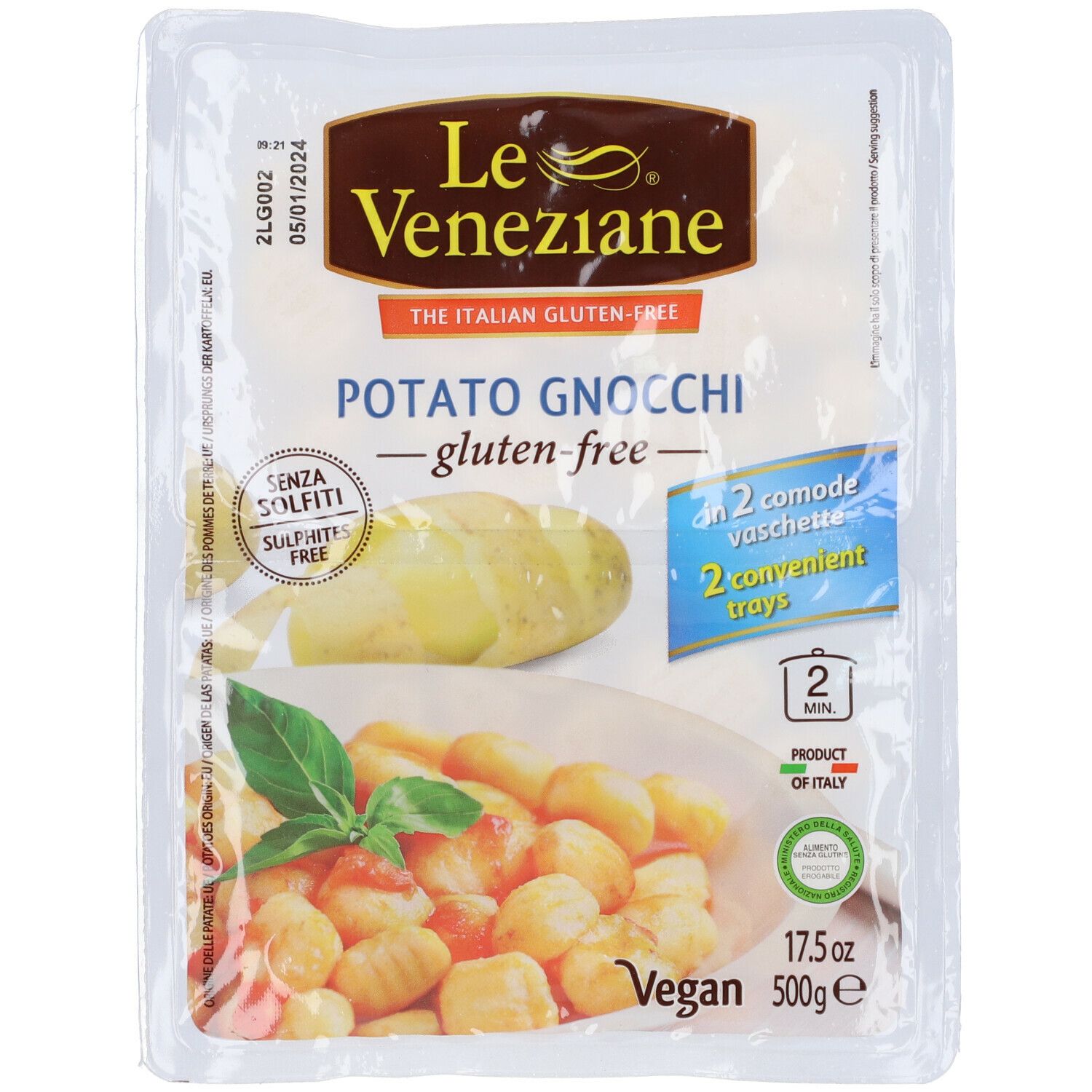 Le Veneziane Gnocchi Kartoffel glutenfrei