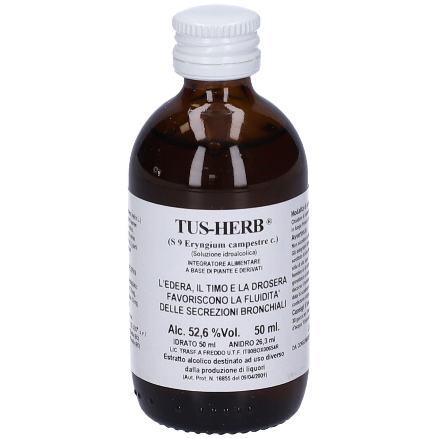 Lab. Erboristico Di Leo Laboratorio Erboristico Di Leo Tus-Herb Composto S 9 Eryngium Campestre Per Vie Respiratorie Flacone 50Ml - Immagine 5