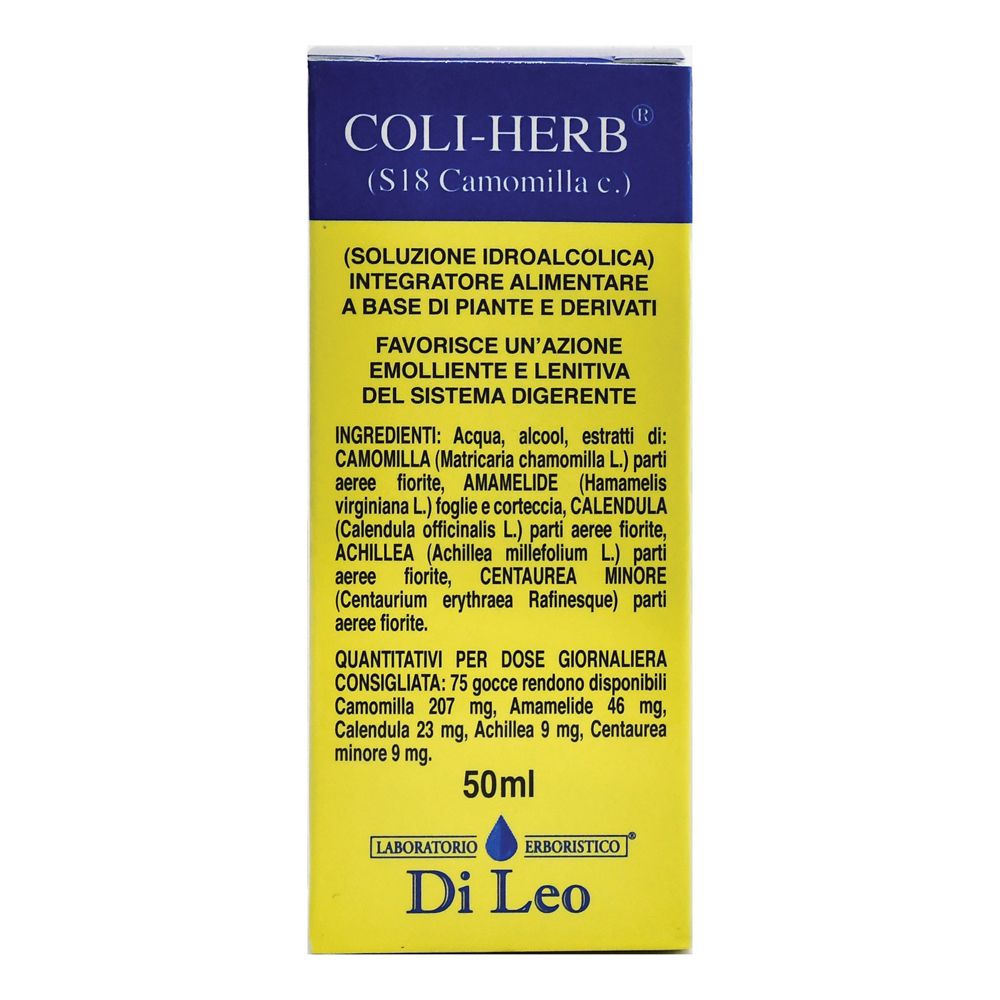 Coli-Herb S18 Camomilla 50Ml