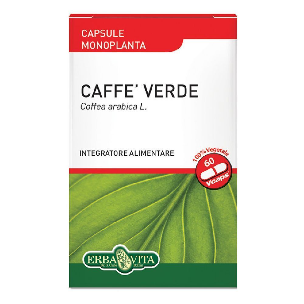 Erba Vita Caffe' Verde Monoplanta Capsule