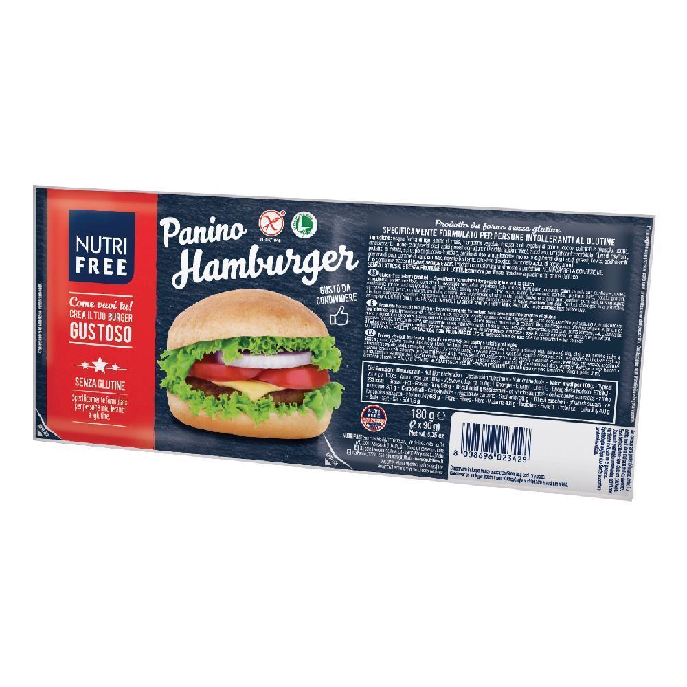 Nt Food Nutrifree Panino Hamburger180g - Immagine 9