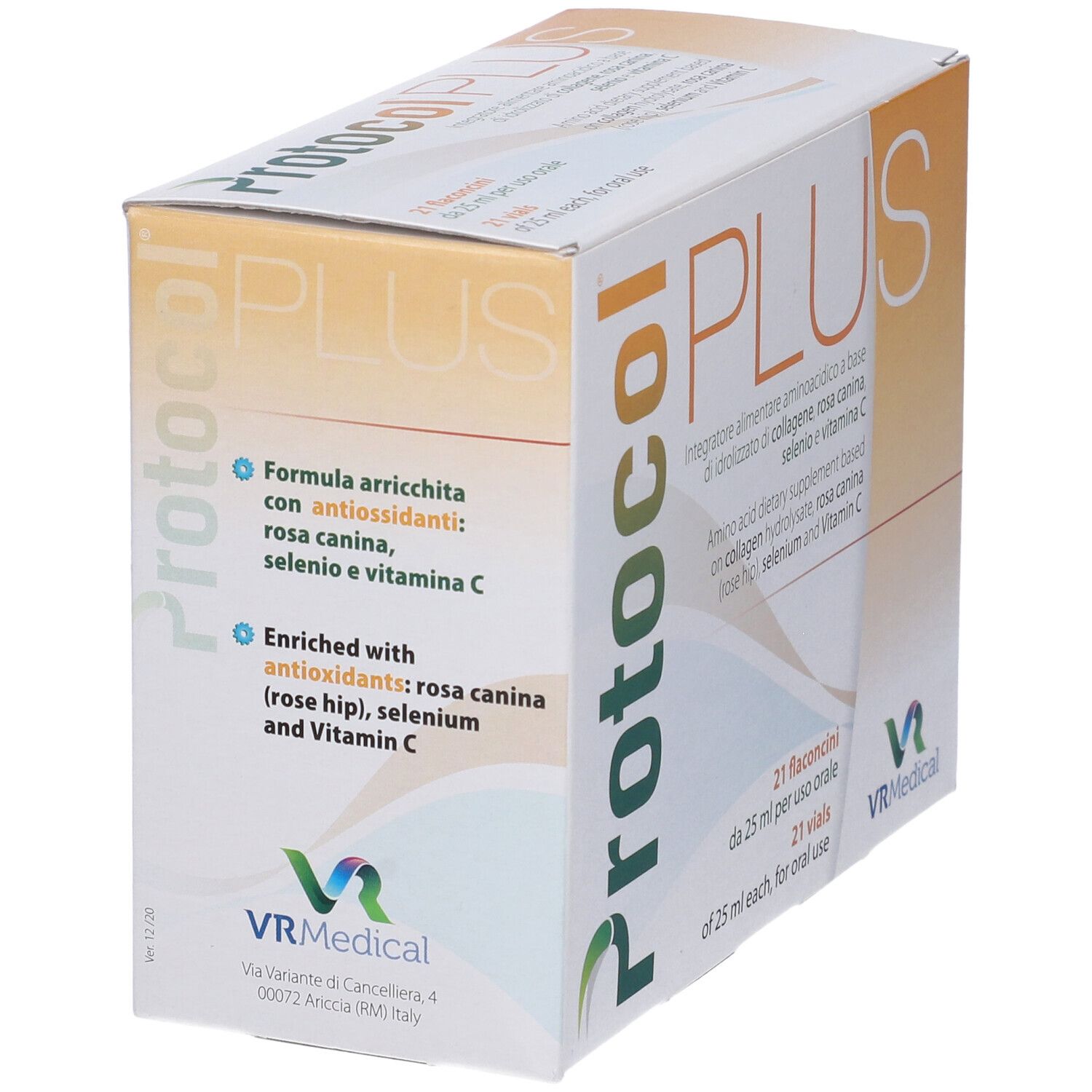 Protocol® Plus 21x25 ml shopfarmacia.it