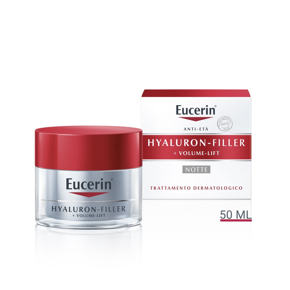 Image of Eucerin Hyaluron-Filler+Volume-Lift Notte crema antirughe Pelle Normale 50 ml