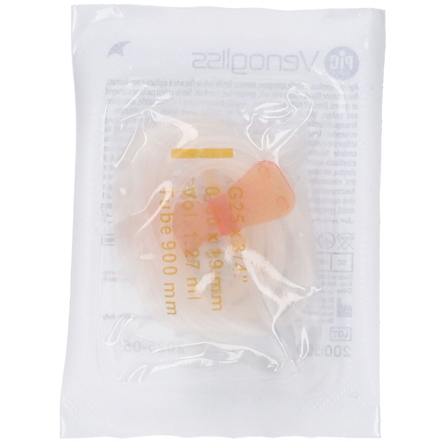 Pic Venogliss Ago Microperfusore Sterile Gauge 25X3/4 90Cm - Immagine 5