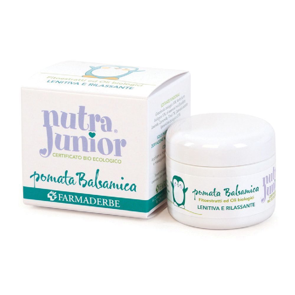 FARMADERBE Nutra junior - pomata balsamica lenitiva rilassante 30 ml - Immagine 8