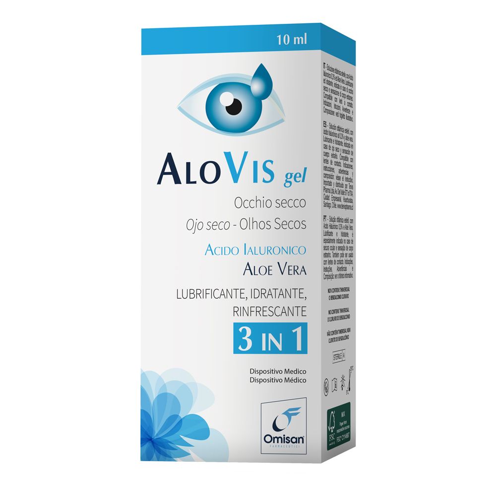 Alovis Gocce Oculari 10Ml 10 ml Lösung