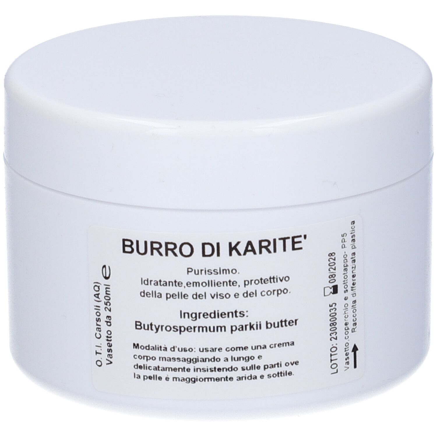 Burro Di Karite'
