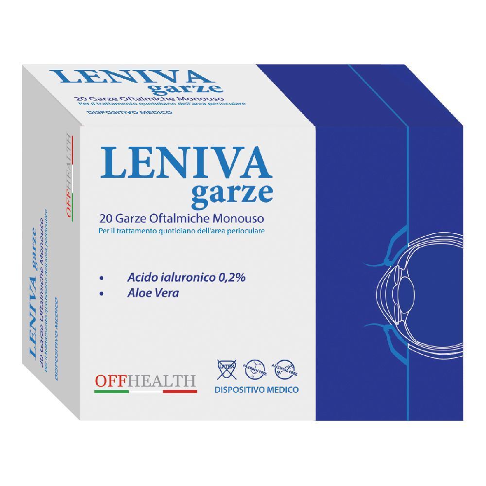 Leniva Garze Monouso 20Pz 20 St Kompressen